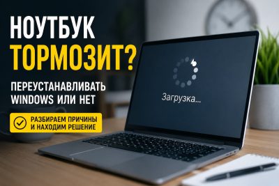 тормозит ноутбук